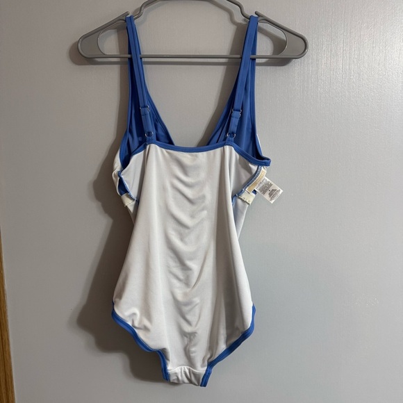 Michael Michael Kors Blue One-Piece Swimsuit Size 8 - Picture 13 of 16